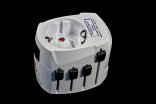 Perfect for your trip, a travel adapter.