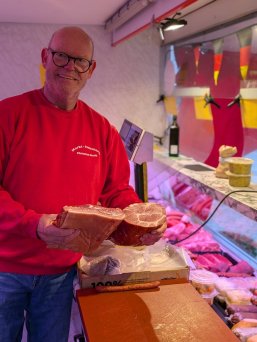 Market butcher's shop Heift