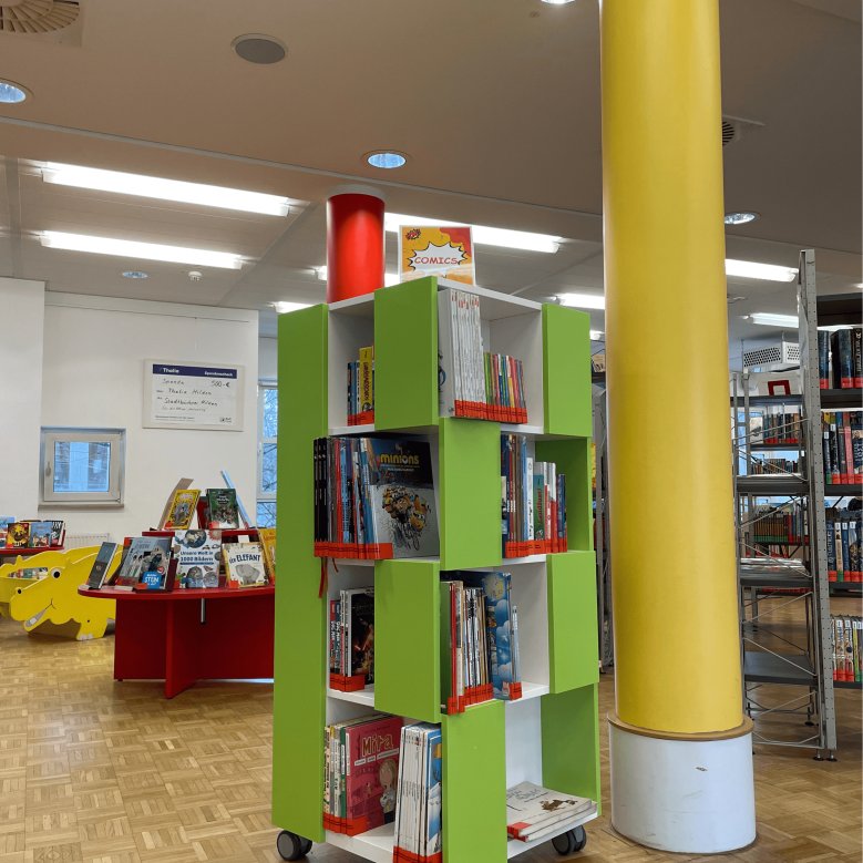 Modernisierte Kinderbibliothek