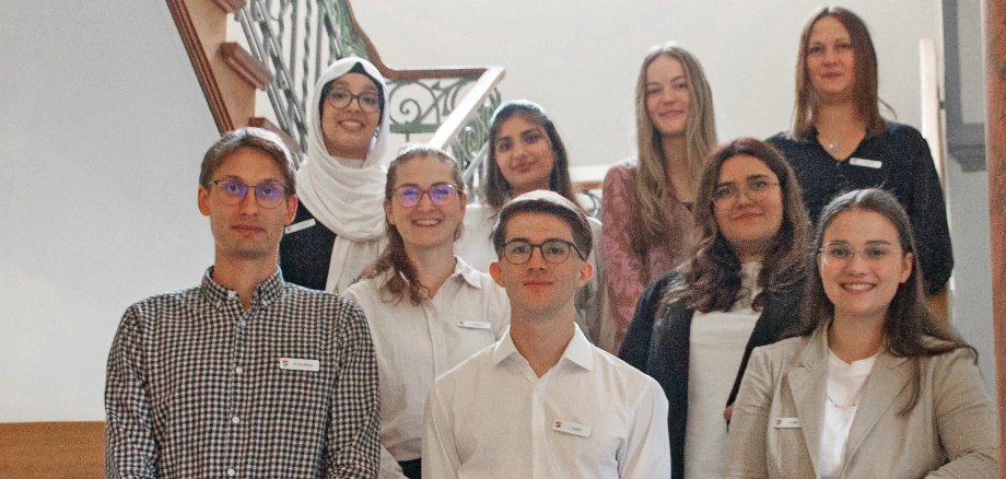 Gruppenbild der Azubis