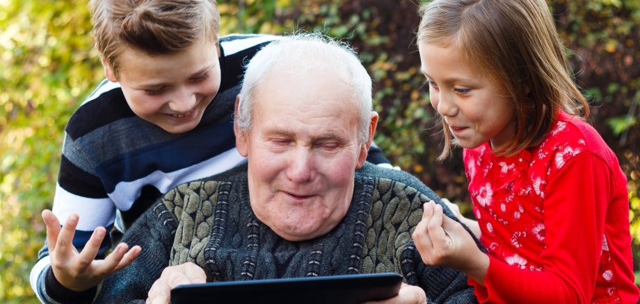 Too old to use a tablet?