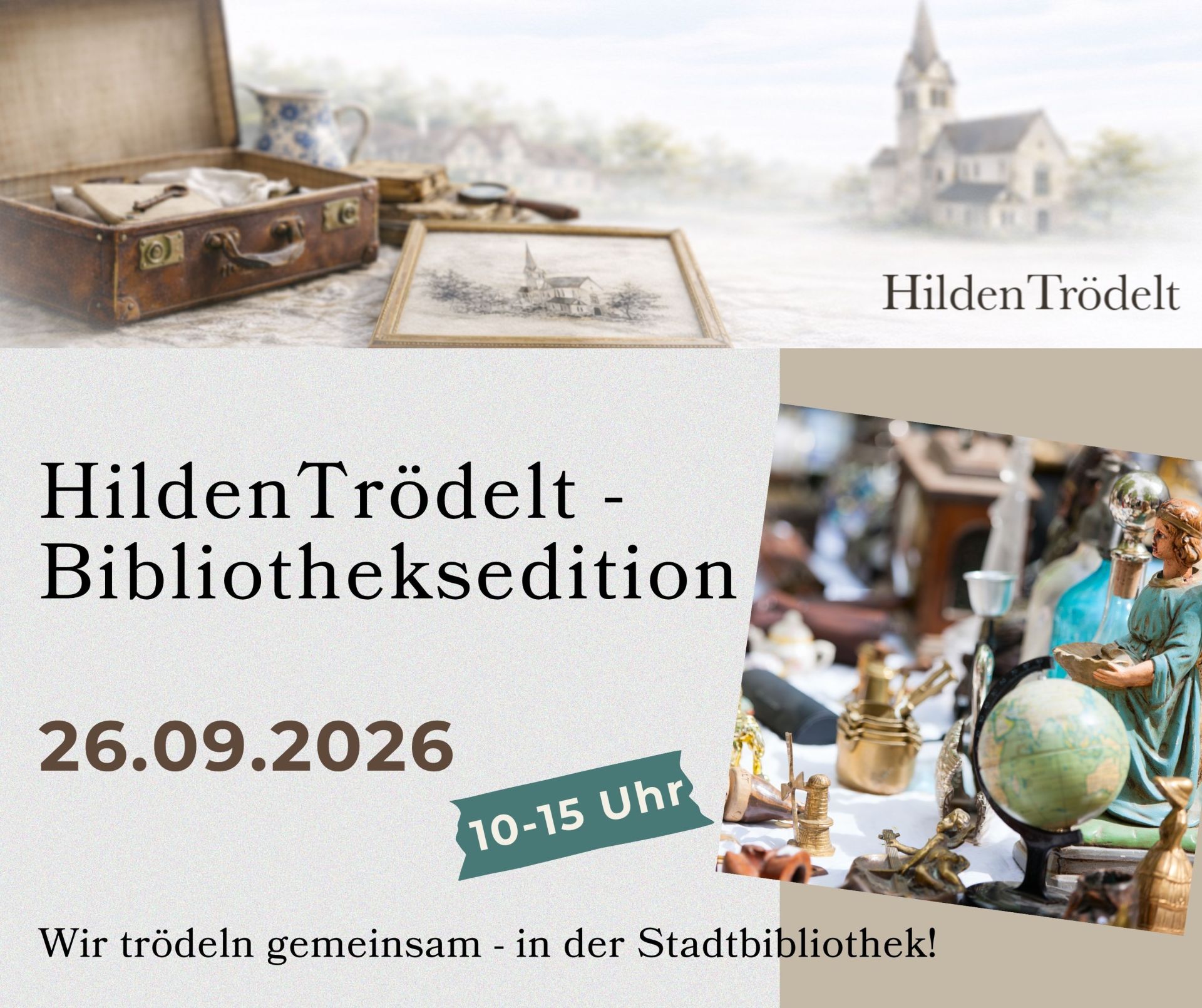 KoFB Post HildenTrödelt Bibliotheksedition - 1
