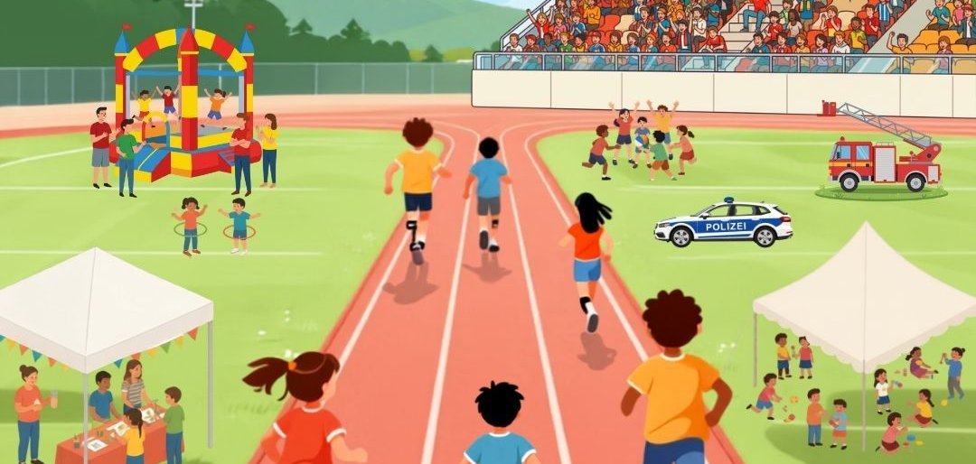Kopie von Kopie von Hildanuslauf x Weltkindertag Poster DIN A3 - 3